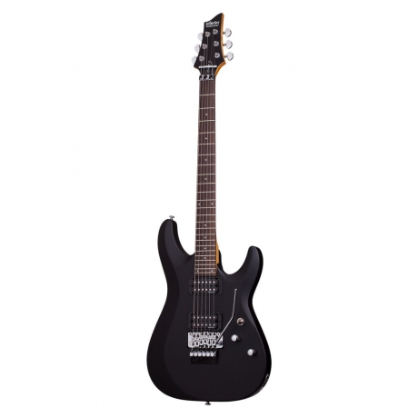 Schecter C-6 FR Deluxe Elektro Gitar (Mat Siyah)<br>Fotoğraf: 1/4