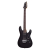 Schecter C-6 FR Deluxe Elektro Gitar (Mat Siyah)<br>Fotoğraf: 1/4