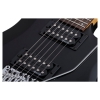 Schecter C-6 FR Deluxe Elektro Gitar (Mat Siyah)<br>Fotoğraf: 3/4