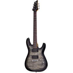 Schecter C-6 Plus Elektro Gitar (Charcoal Burst)