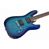 Schecter C-6 Plus Elektro Gitar (Ocean Blue Burst)<br>Fotoğraf: 3/5