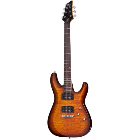 Schecter C-6 Plus Elektro Gitar (Vintage Sunburst)<br>Fotoğraf: 1/6