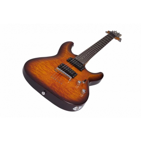 Schecter C-6 Plus Elektro Gitar (Vintage Sunburst)<br>Fotoğraf: 4/6