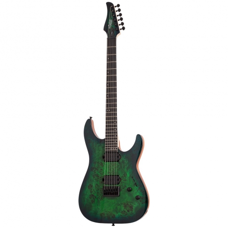 Schecter C-6 Pro Elektro Gitar (Aqua Burst)<br>Fotoğraf: 1/6