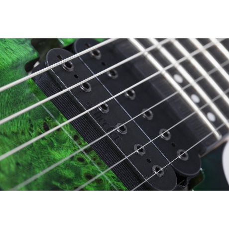 Schecter C-6 Pro FR Elektro Gitar (Aqua Burst)<br>Fotoğraf: 5/7