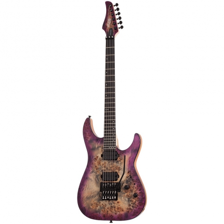 Schecter C-6 Pro FR Elektro Gitar (Aurora Burst)<br>Fotoğraf: 1/7