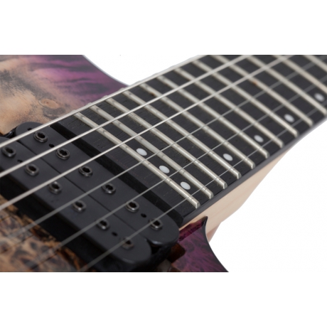 Schecter C-6 Pro FR Elektro Gitar (Aurora Burst)<br>Fotoğraf: 6/7