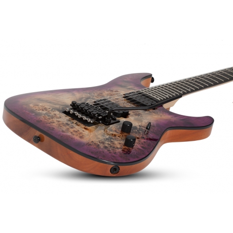 Schecter C-6 Pro FR Elektro Gitar (Aurora Burst)<br>Fotoğraf: 3/7