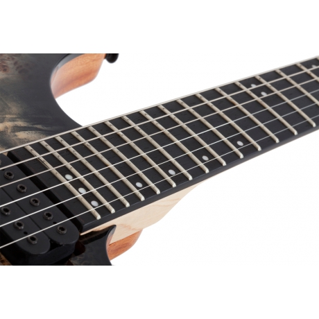 Schecter C-6 Pro FR Elektro Gitar (Charcoal Burst)<br>Fotoğraf: 6/7