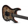Schecter C-6 Pro FR Elektro Gitar (Charcoal Burst)<br>Fotoğraf: 2/7