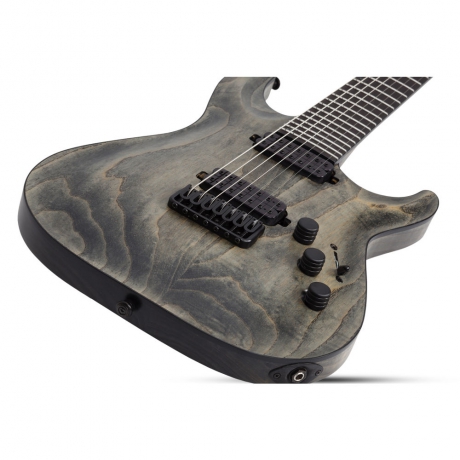 Schecter C-7 Apocalypse Elektro Gitar (Rusty Grey)<br>Fotoğraf: 2/4