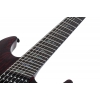 Schecter  C-7 Multiscale Silver Mountain 7 Telli Elektro Gitar (Blood Moon)<br>Fotoğraf: 5/7