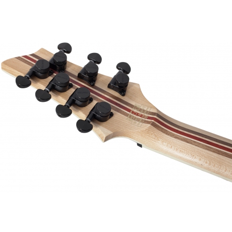 Schecter C-7 SLS Elite 7 Telli Solak Elektro Gitar (Black Fade Burst)<br>Fotoğraf: 7/7