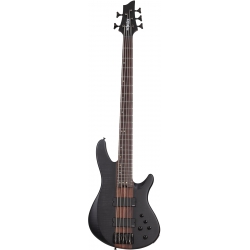 Schecter Charles Berthoud CB Series 5 Telli Bas Gitar (See Thru Black Satin)