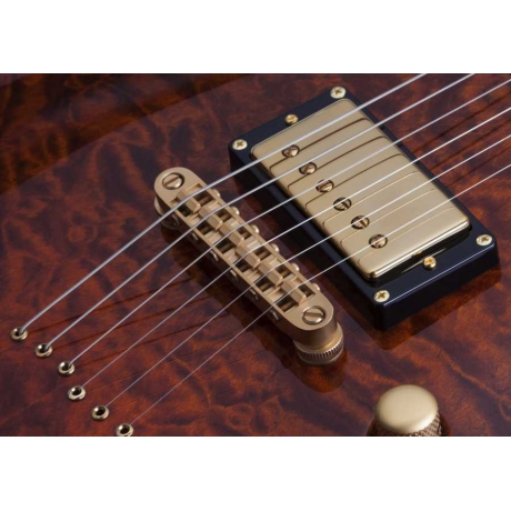 Schecter Classic Amber C-1 Elektro Gitar (Antique)<br>Fotoğraf: 3/10