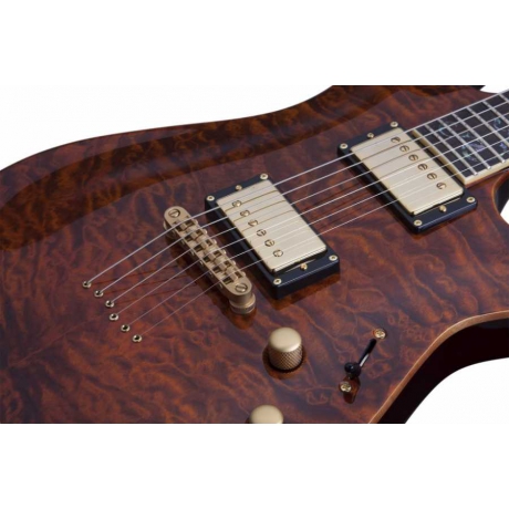 Schecter Classic Amber C-1 Elektro Gitar (Antique)<br>Fotoğraf: 4/10