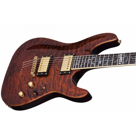 Schecter Classic Amber C-1 Elektro Gitar (Antique)<br>Fotoğraf: 7/10