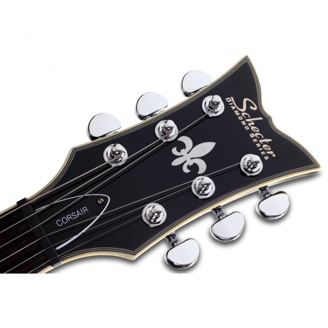 Schecter Corsair Elektro Gitar (Siyah)<br>Fotoğraf: 5/5
