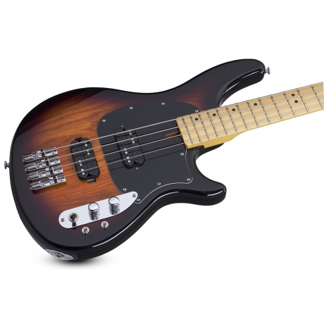Schecter CV-4 Bass Gitar (3-Tone Sunburst)<br>Fotoğraf: 2/8