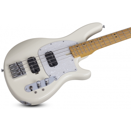 Schecter CV-4 Bass Gitar (Ivory)<br>Fotoğraf: 2/9