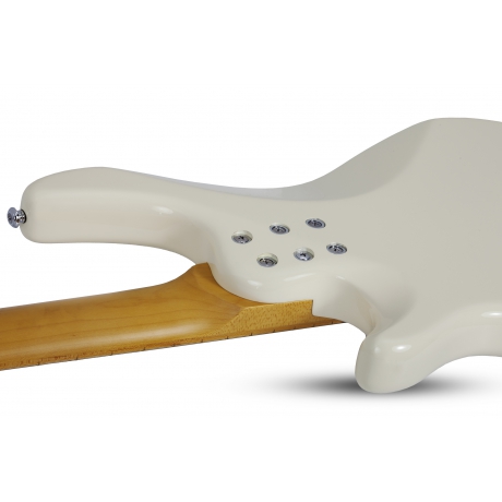 Schecter CV-4 Bass Gitar (Ivory)<br>Fotoğraf: 7/9