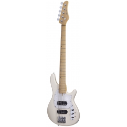 Schecter CV-5 5 Telli Bas Gitar (Ivory)
