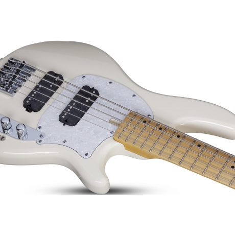 Schecter CV-5 5 Telli Bas Gitar (Ivory)<br>Fotoğraf: 4/7