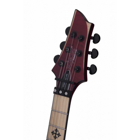 Schecter Cygnus JLX-1 FR Elektro Gitar (See-Thru Cherry)<br>Fotoğraf: 9/9