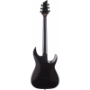 Schecter Damien-6 Solak Elektro Gitar (Satin Black), Fotoğraf: 4/4