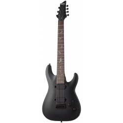 Schecter Damien-7 7 Telli Elektro Gitar (Satin Black)
