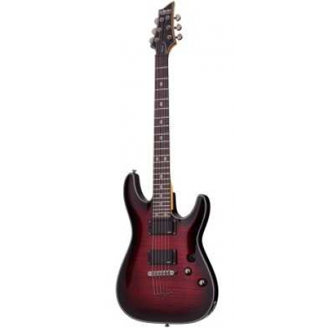 Schecter Damien Elite 6 Elektro Gitar (Crimson Red Burst)<br>Fotoğraf: 1/3
