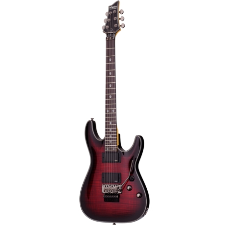 Schecter Damien Elite-6 FR Elektro Gitar (Crimson Red Burst)<br>Fotoğraf: 1/2