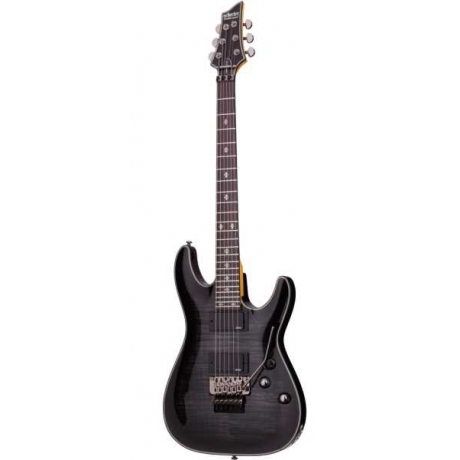Schecter Damien Elite 6 FR Elektro Gitar (Trans Black Burst)<br>Fotoğraf: 1/4