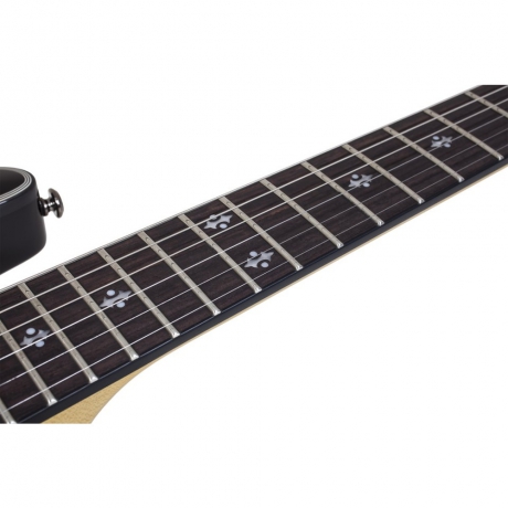 Schecter Damien Elite 6 FR Solak Elektro Gitar (Crimson Red Burst)<br>Fotoğraf: 3/4