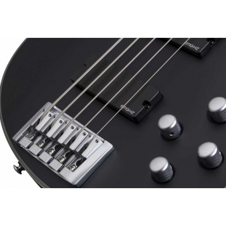 Schecter Damien Platinum-5 Bas Gitar (Satin Black)<br>Fotoğraf: 3/5