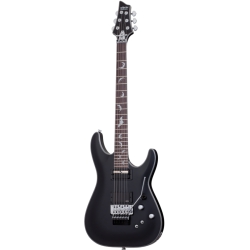 Schecter Damien Platinum 6 FR S Elektro Gitar (Satin Black)