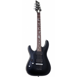 Schecter Damien Platinum 6 Solak Elektro Gitar (Mat Siyah)