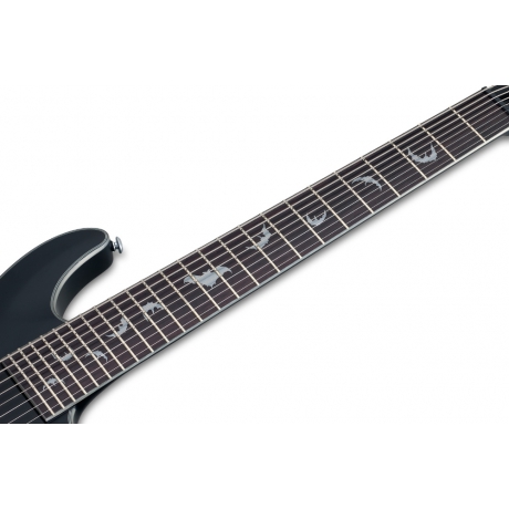 Schecter Damien Platinum-8 8 Telli Elektro Gitar (Mat Siyah)<br>Fotoğraf: 5/6