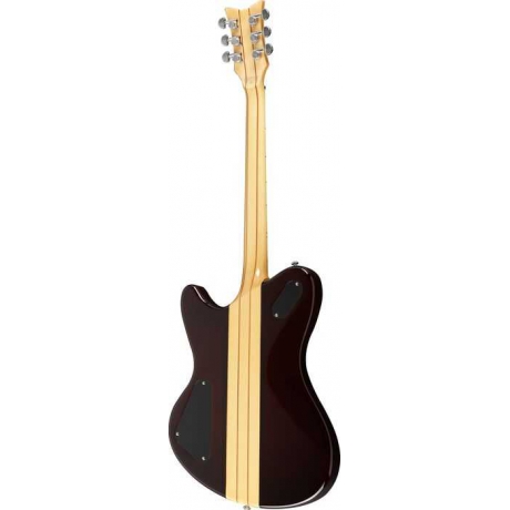 Schecter Dan Donegan Ultra Elektro Gitar (See-Thru Blue Burst)<br>Fotoğraf: 2/2