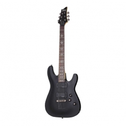 Schecter Demon-6 Elektro Gitar (Aged Black Satin)