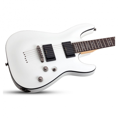 Schecter Demon-6 Elektro Gitar (Vintage White)<br>Fotoğraf: 2/5
