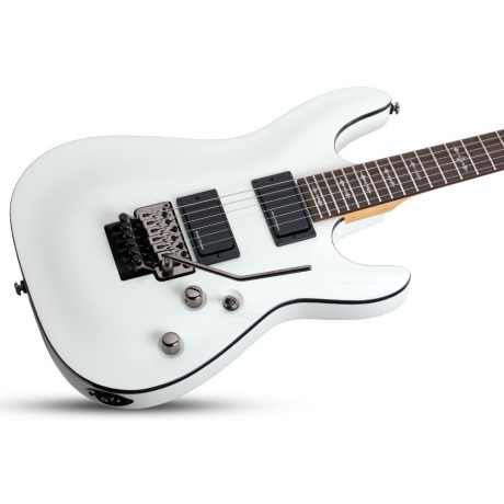 Schecter Demon-6 FR Elektro Gitar (Vintage White)<br>Fotoğraf: 2/5