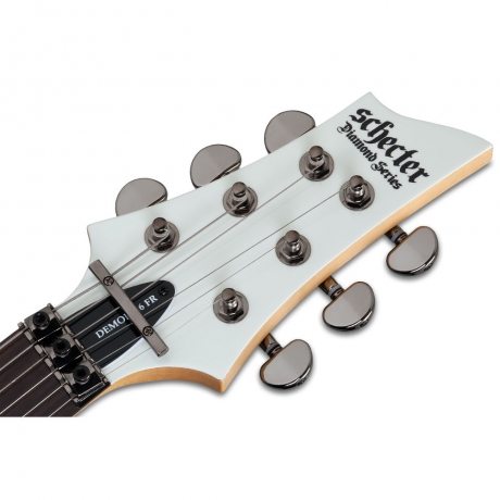 Schecter Demon-6 FR Elektro Gitar (Vintage White)<br>Fotoğraf: 5/5