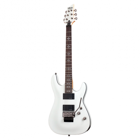 Schecter Demon-6 FR Elektro Gitar (Vintage White)<br>Fotoğraf: 1/5