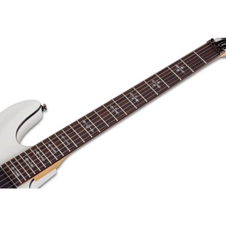 Schecter Demon-6 FR Elektro Gitar (Vintage White)<br>Fotoğraf: 4/5