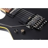 Schecter Demon-6 FR-S – Solak Elektro Gitar (Aged Black Satin), Fotoğraf: 2/7