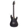 Schecter Demon-6 FR SBK Elektro Gitar (Aged Black Satin)<br>Fotoğraf: 1/4