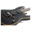Schecter Demon-6 FR SBK Elektro Gitar (Aged Black Satin)<br>Fotoğraf: 3/4