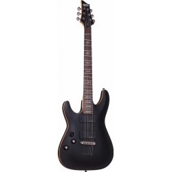Schecter Demon 6 Solak Elektro Gitar (Mat Siyah)