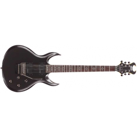 Schecter Devil 6 FR Elektro Gitar (Satin Black)<br>Fotoğraf: 2/2